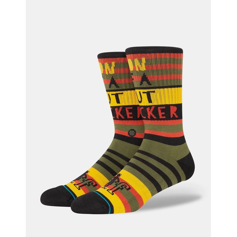 Stance x Elf Son Of A Crew Socks  – Black