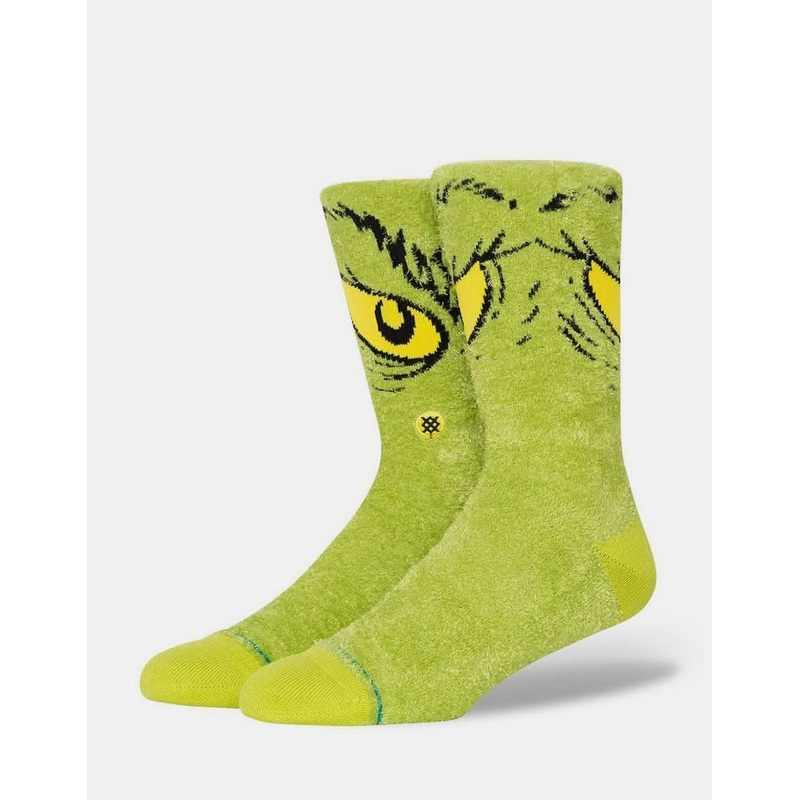 Stance x The Grinch Da Da Dagrinch Crew Socks  – Green
