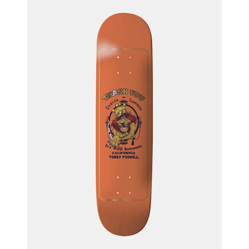 Thank You Pudwill Roll Up Skateboard Deck – 8.625