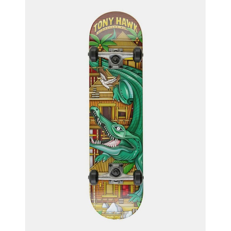 Tony Hawk 180 Crocodile Creek Complete Skateboard – 7.75