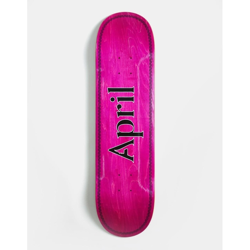 April OG Logo Helix Skateboard Deck – 8.25