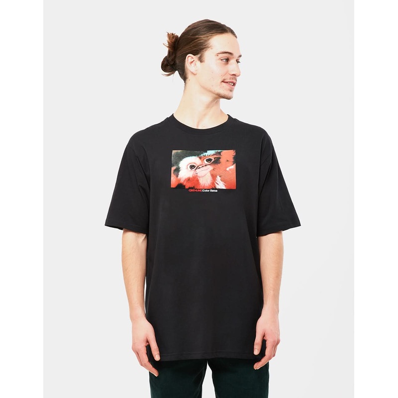 Color Bars x Gremlins Coming Soon T-Shirt –  Black