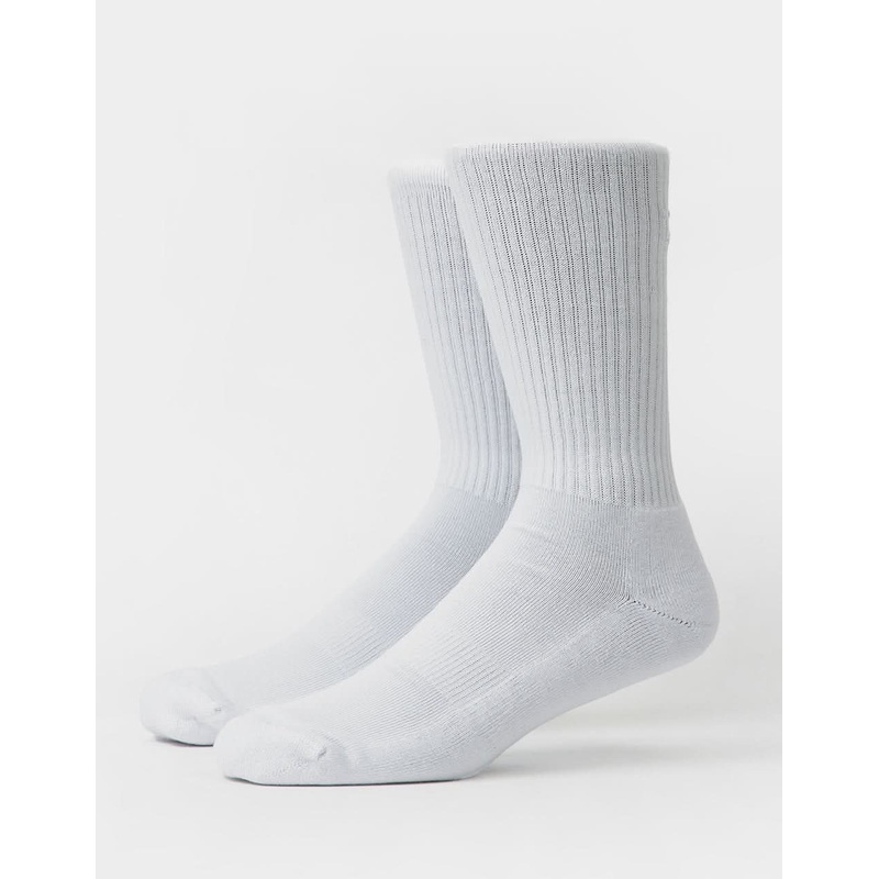 R. Crew Socks – White