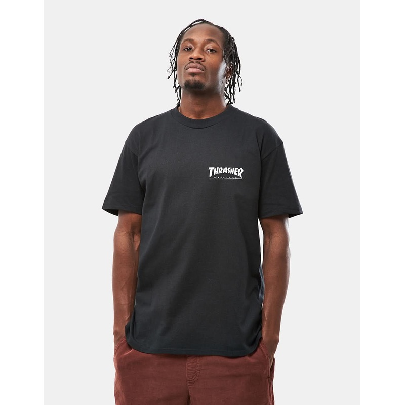Thrasher Little Thrasher T-Shirt – Black