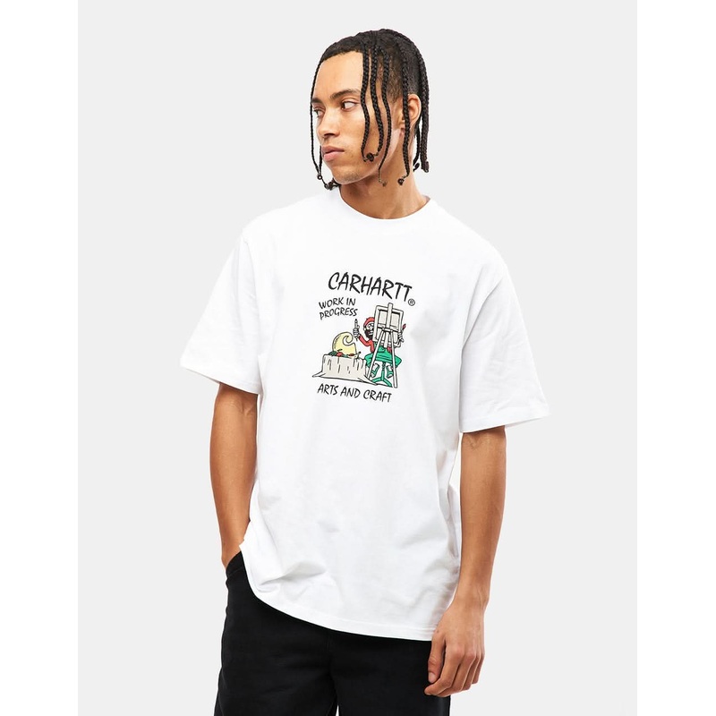 Carhartt WIP Art Supply T-Shirt – White