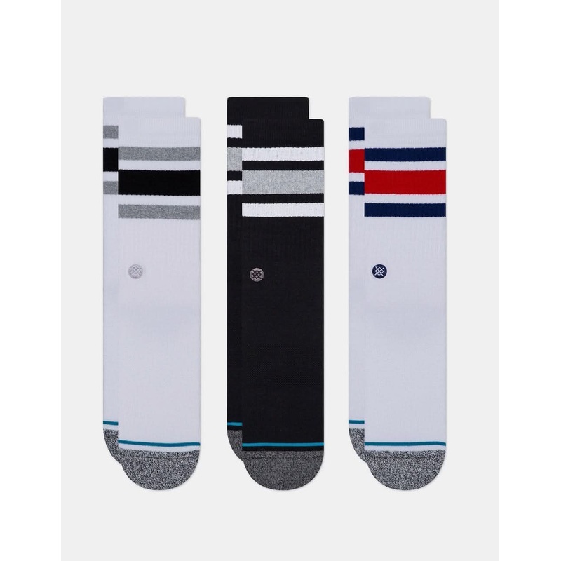 Stance The Boyd INFIKNIT 3 Pack Crew Socks – Multi