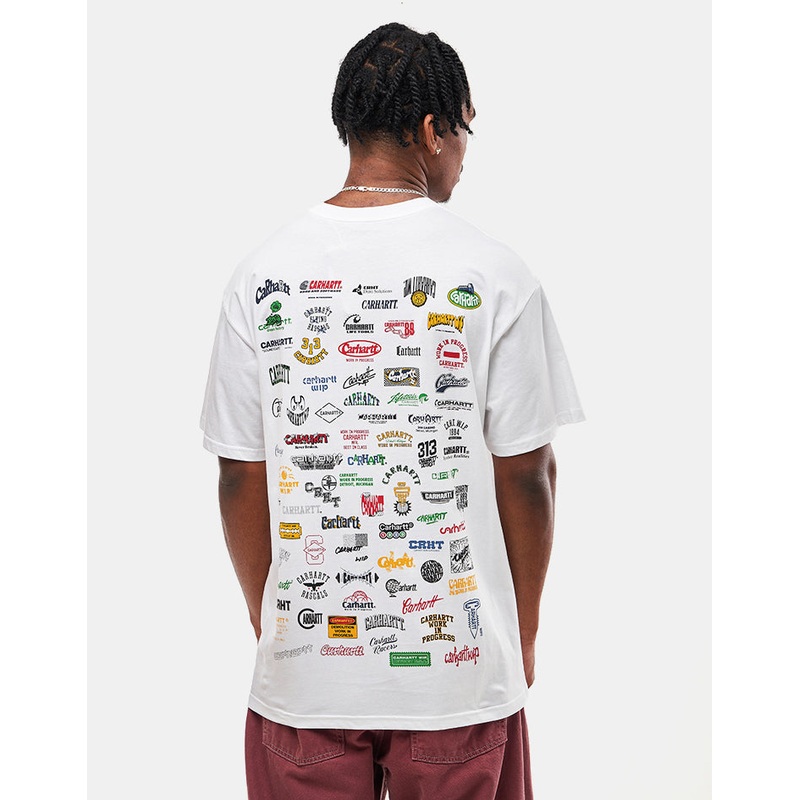 Carhartt WIP Logo T-Shirt – White