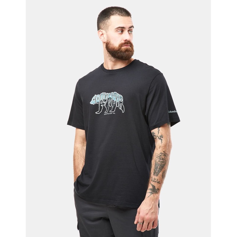Columbia Rockaway River Outdoor T-Shirt – Black/Bearly Stroll