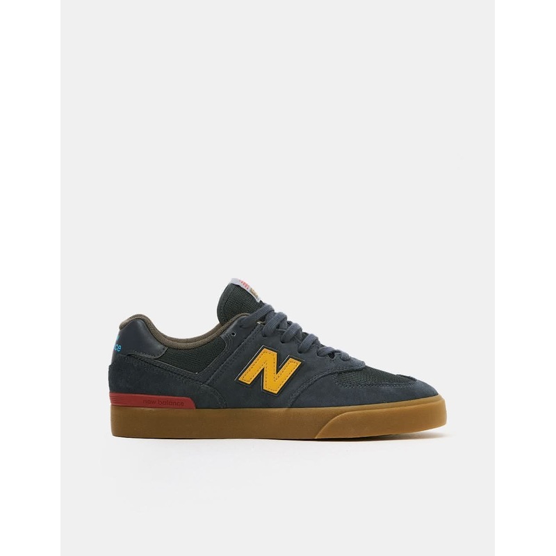 New Balance Numeric 574 Skate Shoes – Blue Indigo/Gum