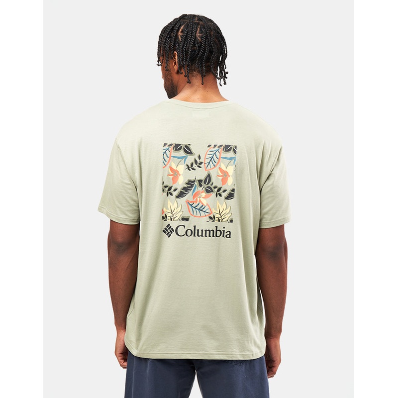 Columbia North Cascades T-Shirt – Safrai/Pastelled Framed