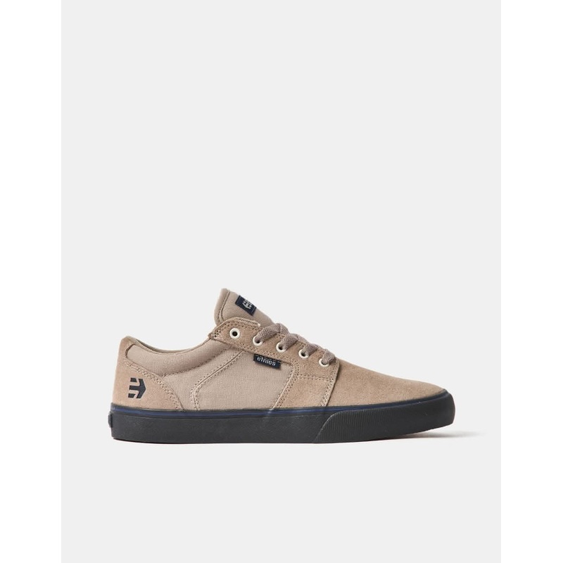 Etnies Barge LS Skate Shoes – Warm Grey/Black