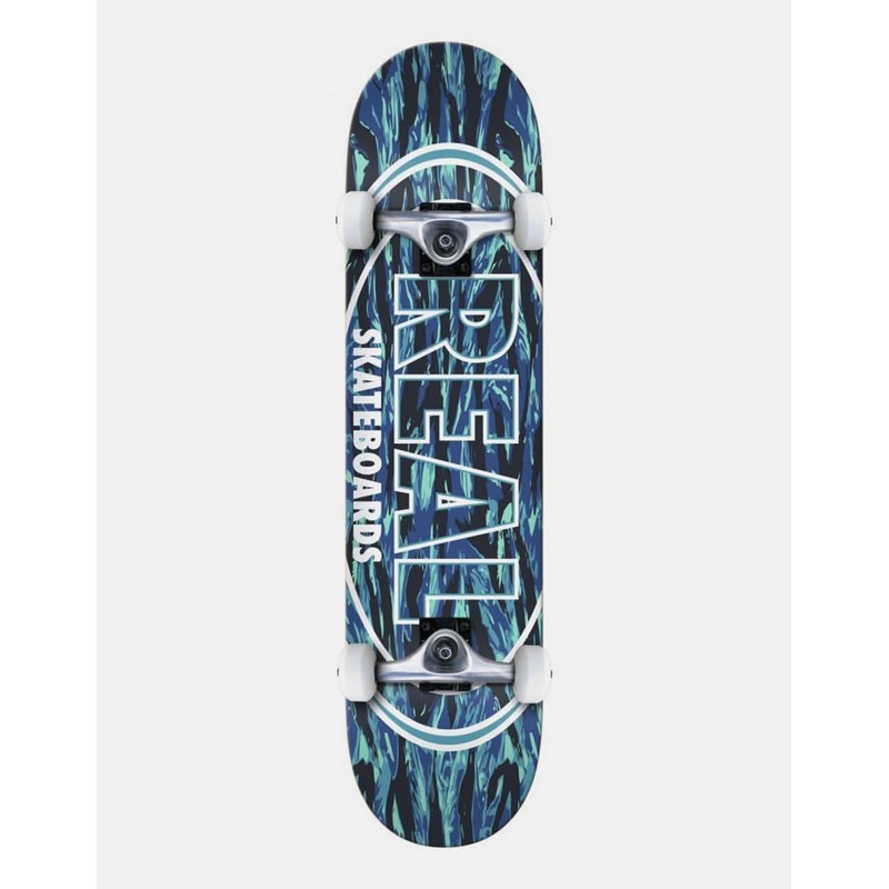 Real Stealth Oval Complete Skateboard – 7.75