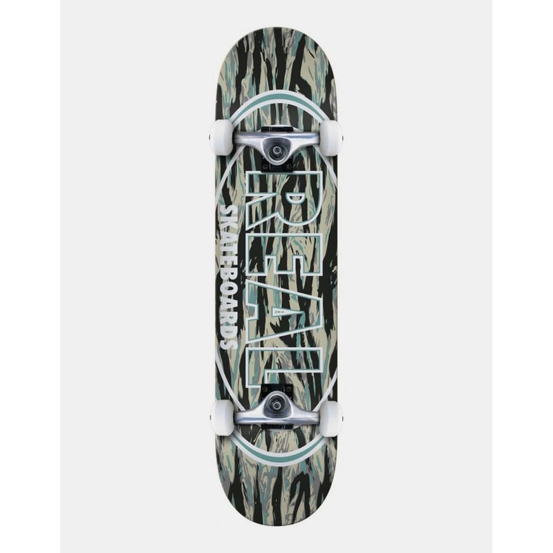 Real Stealth Oval Complete Skateboard – 8