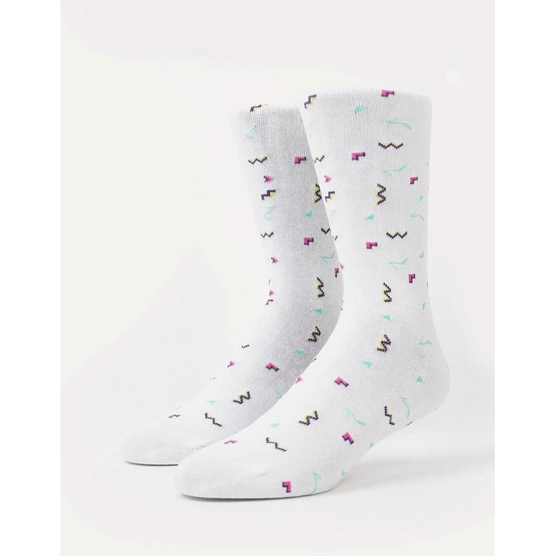 Jazzy Socks – White