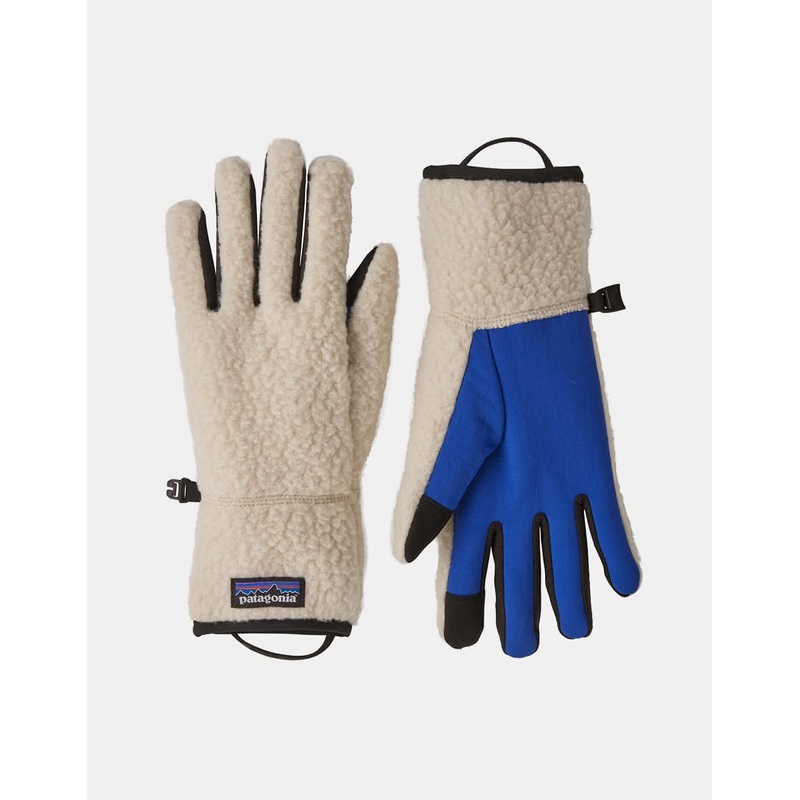 Patagonia Retro Pile Gloves – Dark Natural