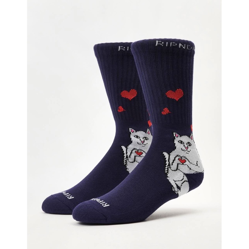 RIPNDIP Nermal Loves Socks – Navy