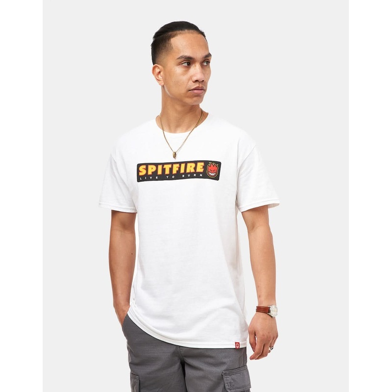 Spitfire LTB T-Shirt – White/Multi