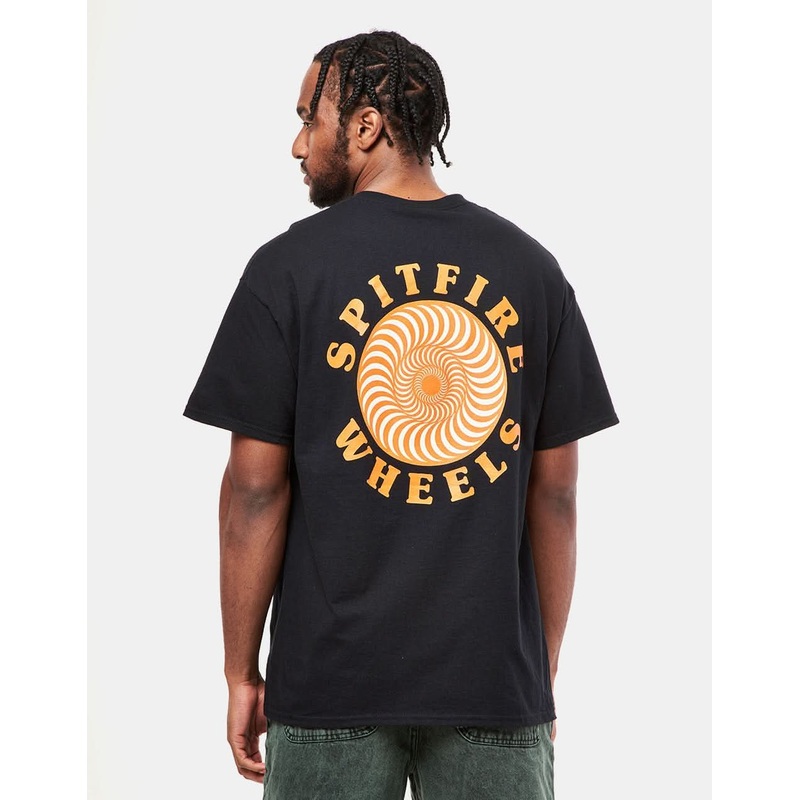 Spitfire OG Classic Fill T-Shirt – Black/Orange