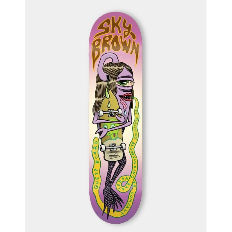 Toy Machine Sky Brown Guest Pro Skateboard Deck – 8.25