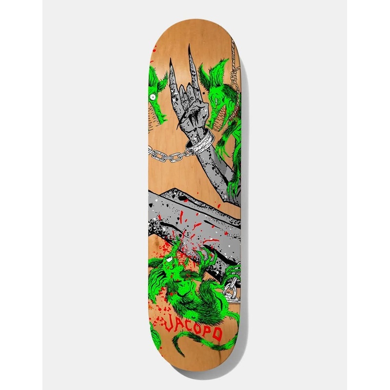 Baker x Neckface Jacopo Toxic Rats Skateboard Deck – 8.25