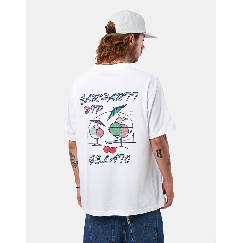 Carhartt WIP S/S Gelato T-Shirt – White