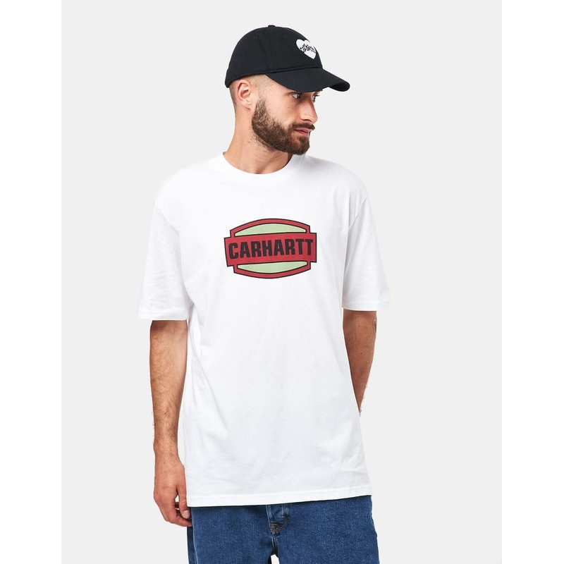 Carhartt WIP S/S Press Script T-Shirt – White
