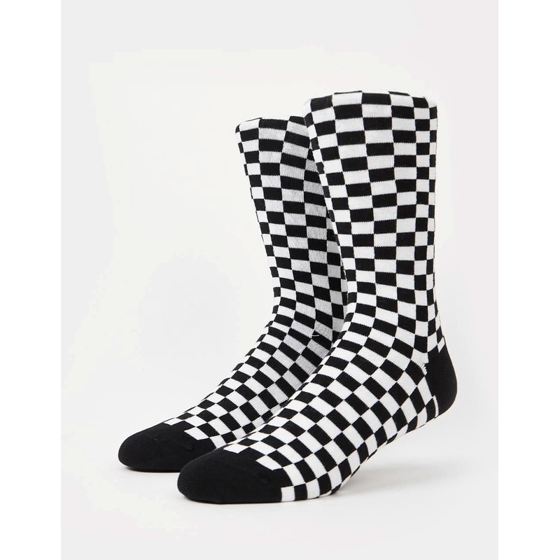 Chequered Socks – Black/White