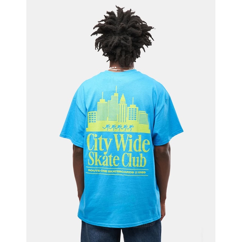 City Wide Skate Club T-Shirt – Sapphire