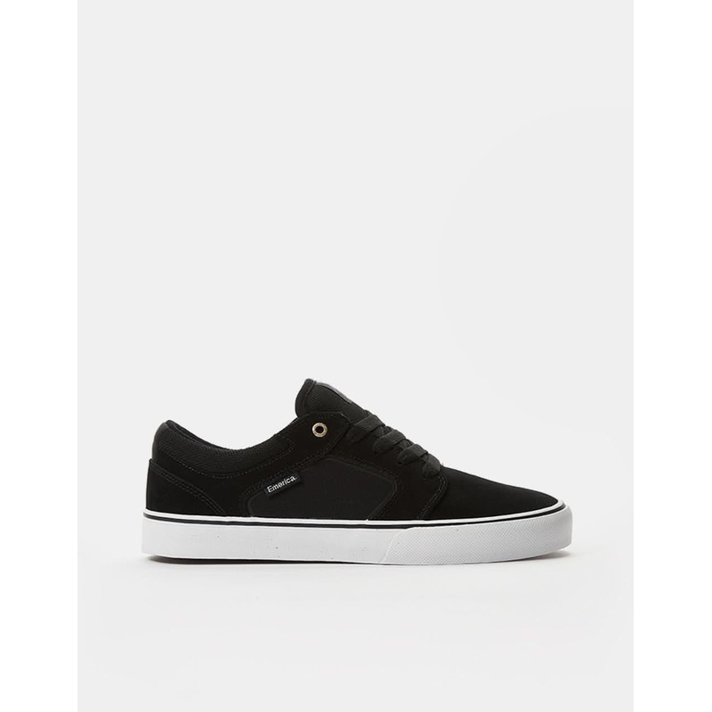 Emerica Cadence Skate Shoes – Black/White/Gold