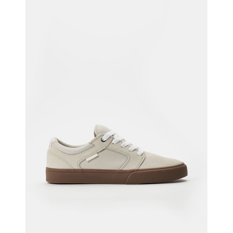 Emerica Cadence Skate Shoes – White/Gum