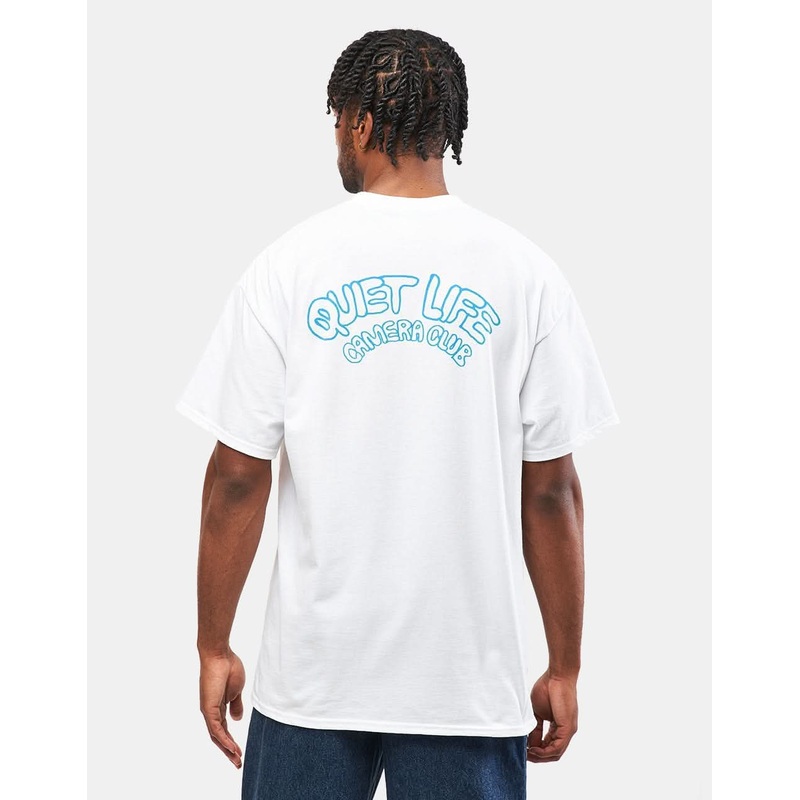 The Quiet Life Marx Camera Club Pocket T-Shirt – White