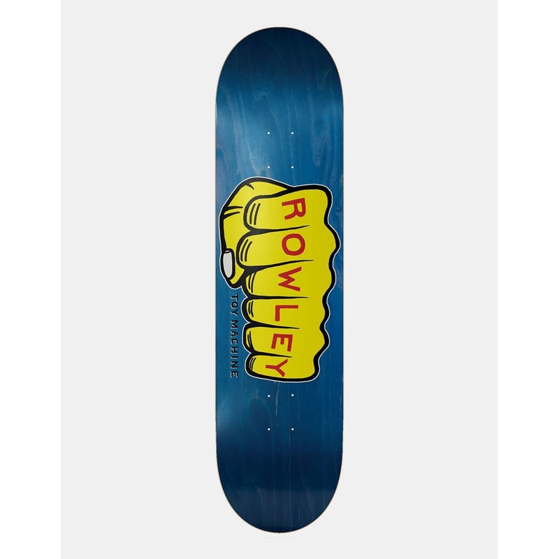 Toy Machine Rowley Fists Skateboard Deck – 8.5