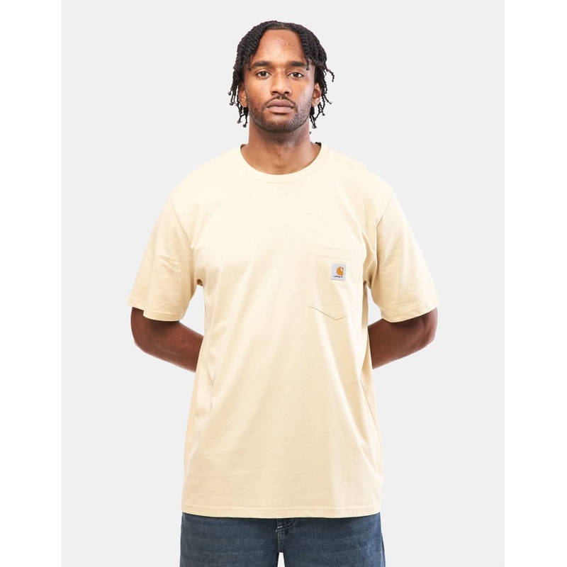 Carhartt WIP S/S Pocket T-Shirt – Cornsilk