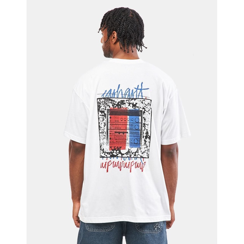 Carhartt WIP S/S Stereo T-Shirt – White