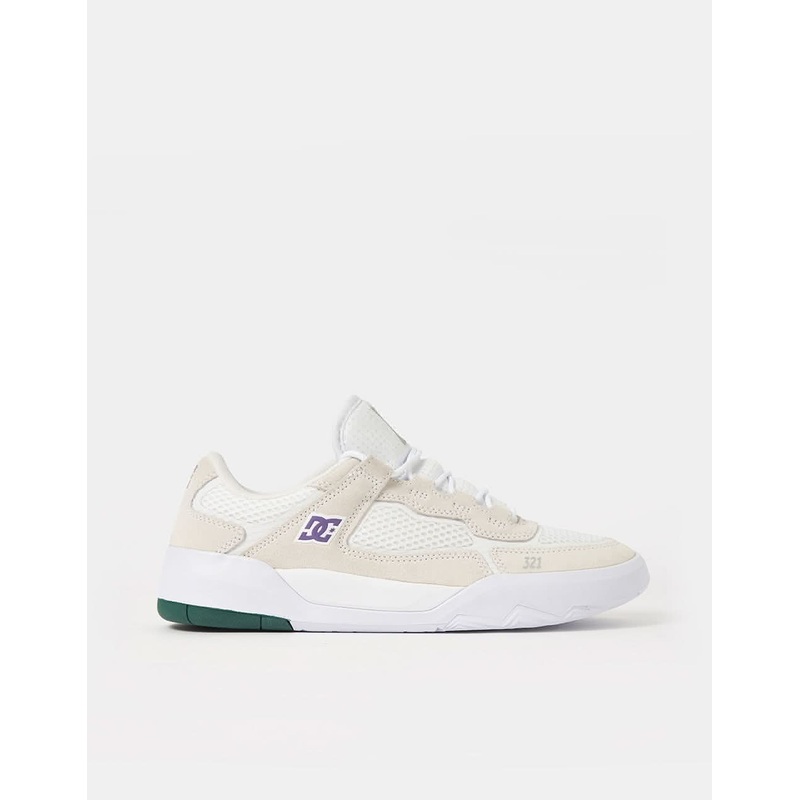 DC x Ish Metric S Skate Shoes – White/Purple