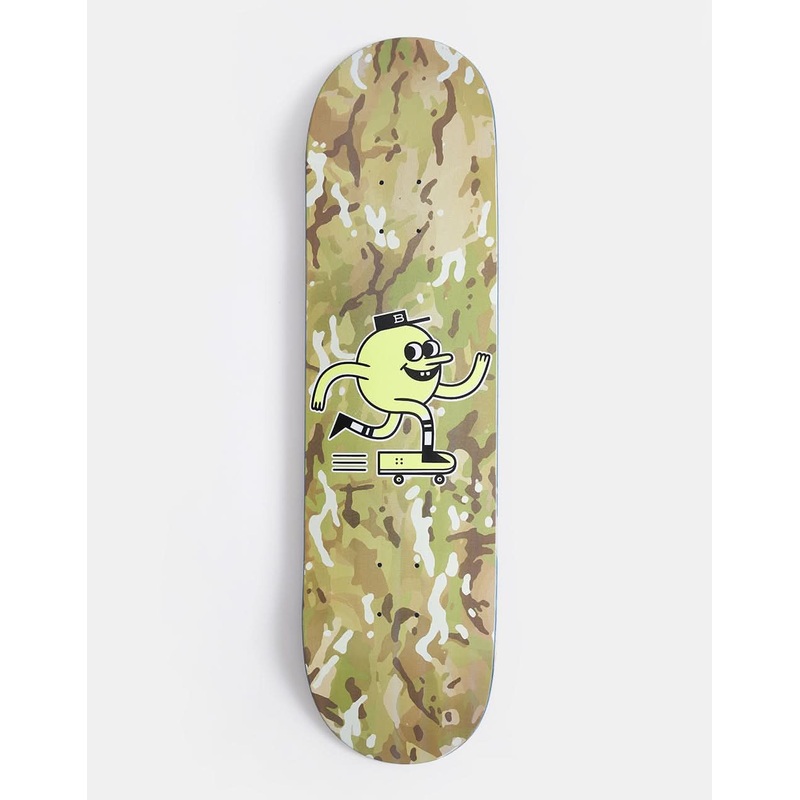 Blast Skates Crust Explorer Mascot ‘Twintail’ Skateboard Deck