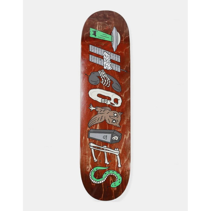 Theories of Atlantis Symbols Skateboard Deck – 8.5