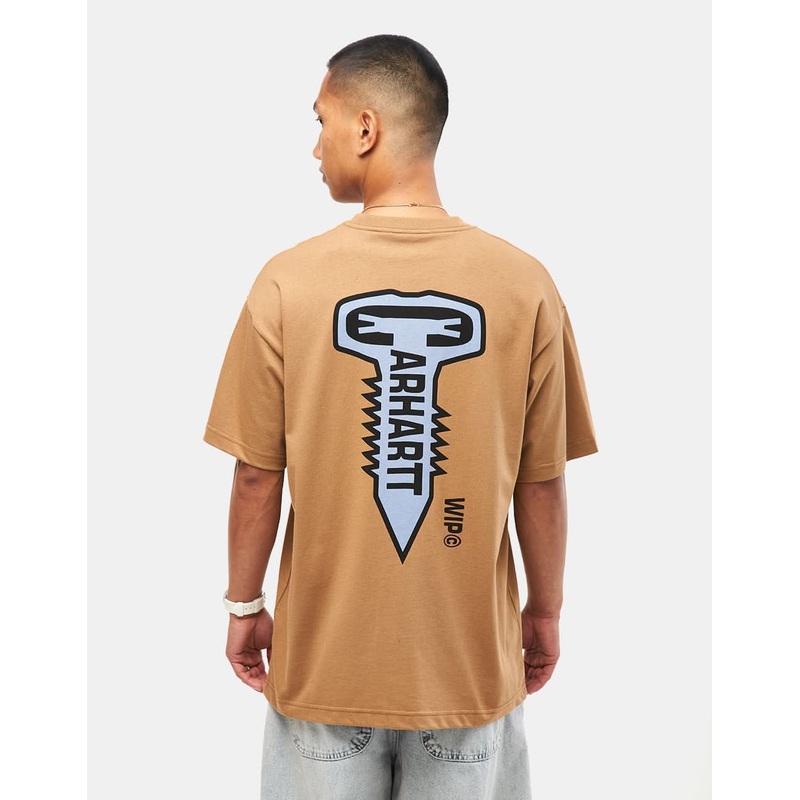 Carhartt WIP Cross Screw T-Shirt – Peanut