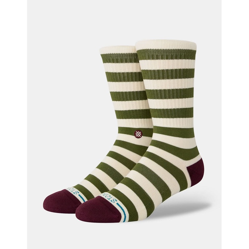 Stance Breton Crew Socks – Green