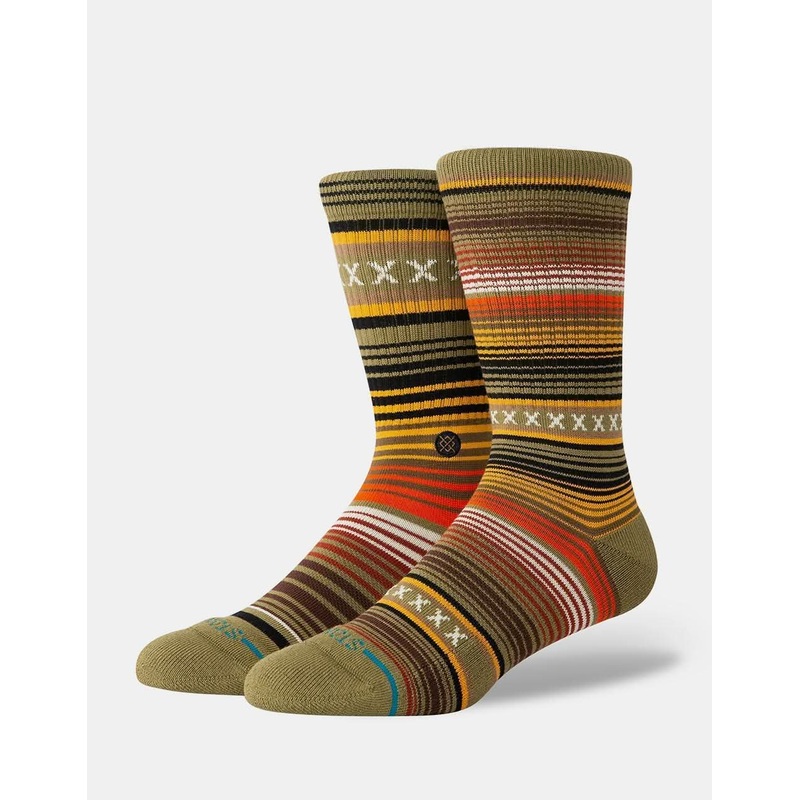 Stance Curren ST Crew Socks – Chive