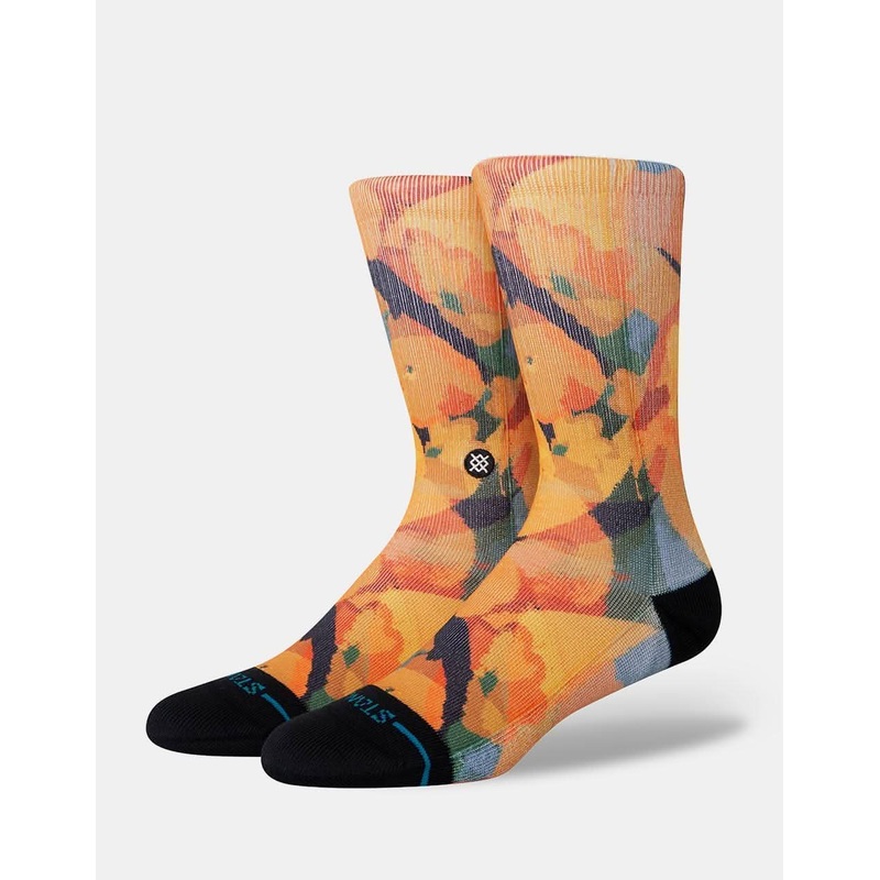 Stance Keys Crew Socks – Black