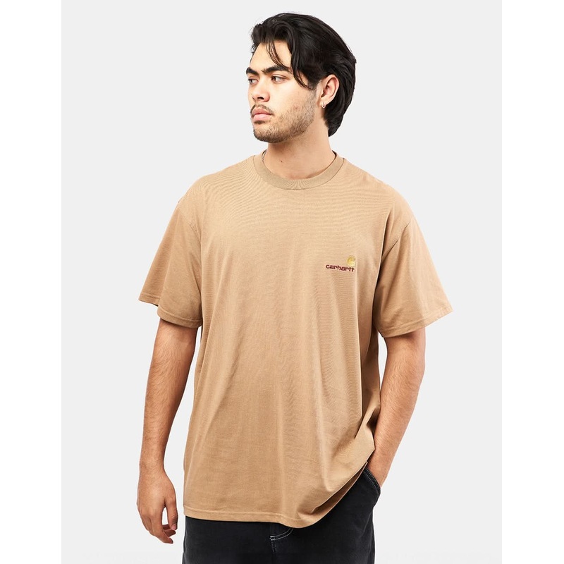 Carhartt WIP American Script T-Shirt – Peanut