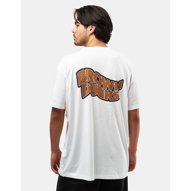 Carhartt WIP Brown Ducks T-Shirt – White