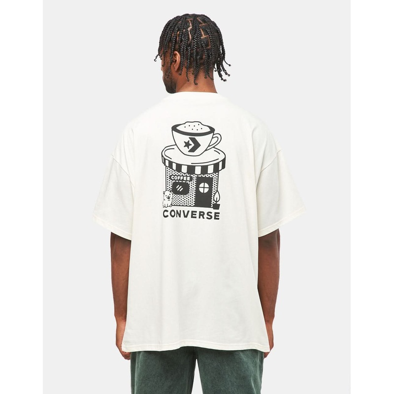 Converse Cafe T-Shirt – Converse Egret