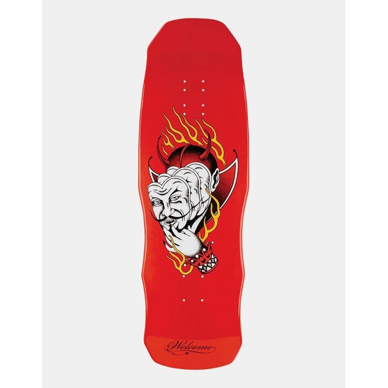 Welcome Diablo on Dark Lord Skateboard Deck – 9.85