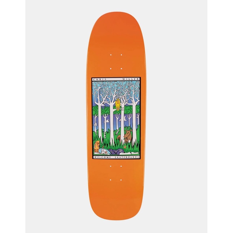 Welcome Miller Love is Essential on Golem Skateboard Deck – 9.25