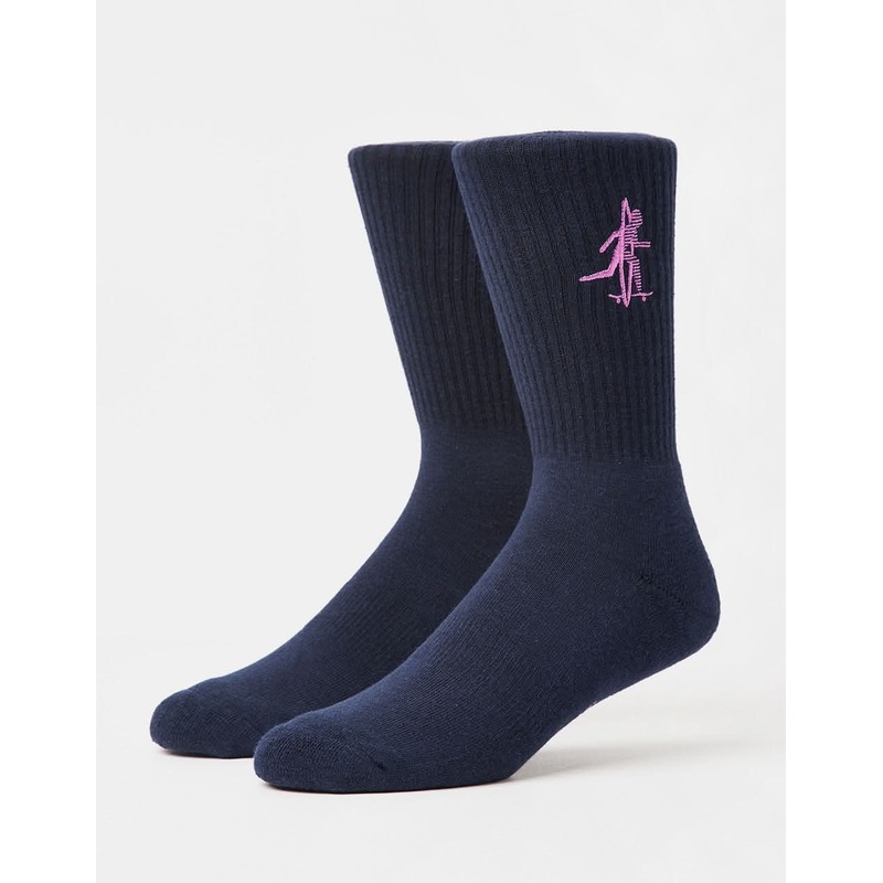 Final Frontier Crew Socks – Pageant Blue