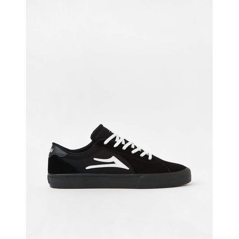 Lakai Flaco II Skate Shoes – Black/Black Suede