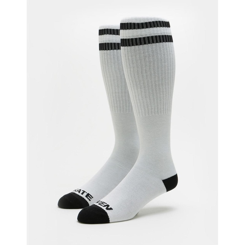 Lovenskate Pitch Ready Socks – White/Black
