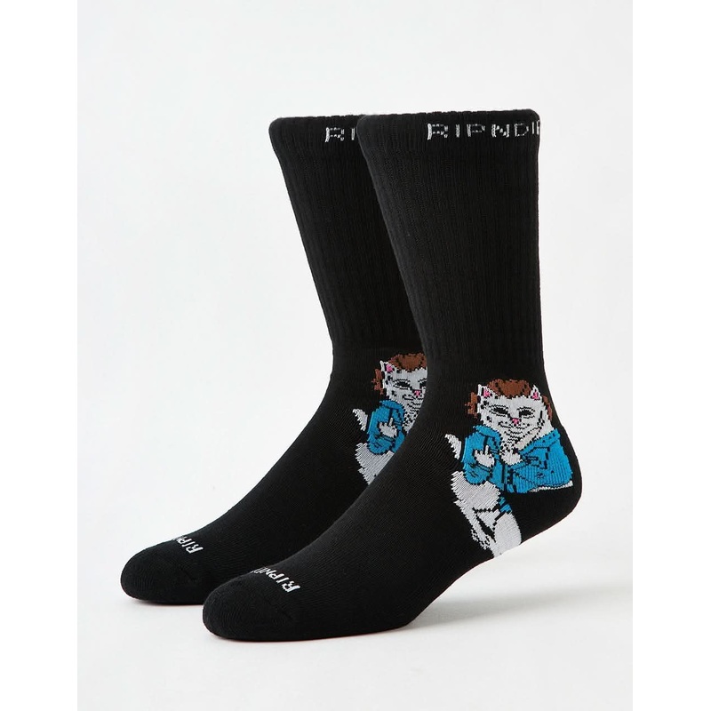 RIPNDIP Killer Nerm Socks – Black